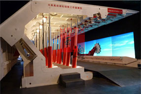 展館配套模型踏著聲光電等數字技術華麗變身(圖1) 展館配套模型